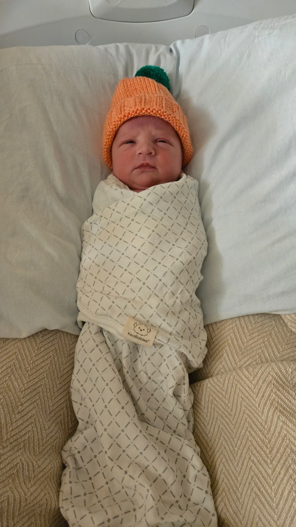 Can't wait to meet this cutie, who arrived early on 10/30!