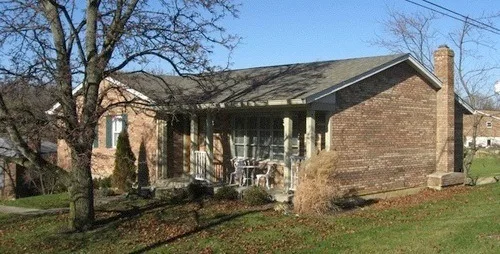 **Two weeks later**

Welcome to our better-late-than-never home improvement blog. Two weeks ago we bought our first house. It is a simple 70’s ranch located in lovely Edgewood, Kentucky– just across the river from Cincinnati.  
  
We’re unpacked now and have already completed several projects. We’re not doing anything too serious– the house’s bones are great– but we both grew up in older houses and thus feel it’s a bit lacking in trim and detail. We’ll use this site as a record of our progress.