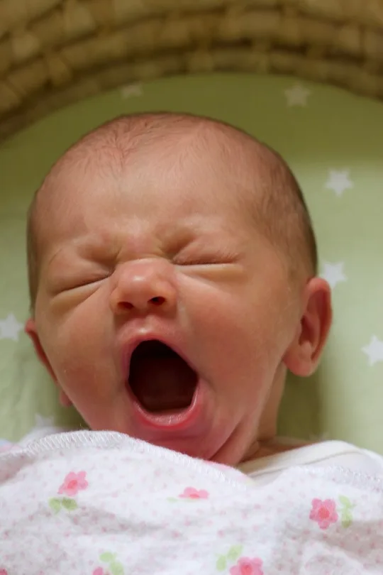 **Awwww**

I’m making progress on window trim, installed a storage system in Abigail’s closet, and mowed the yard, but all of that stuff pales in comparison to **more cute baby pictures!**