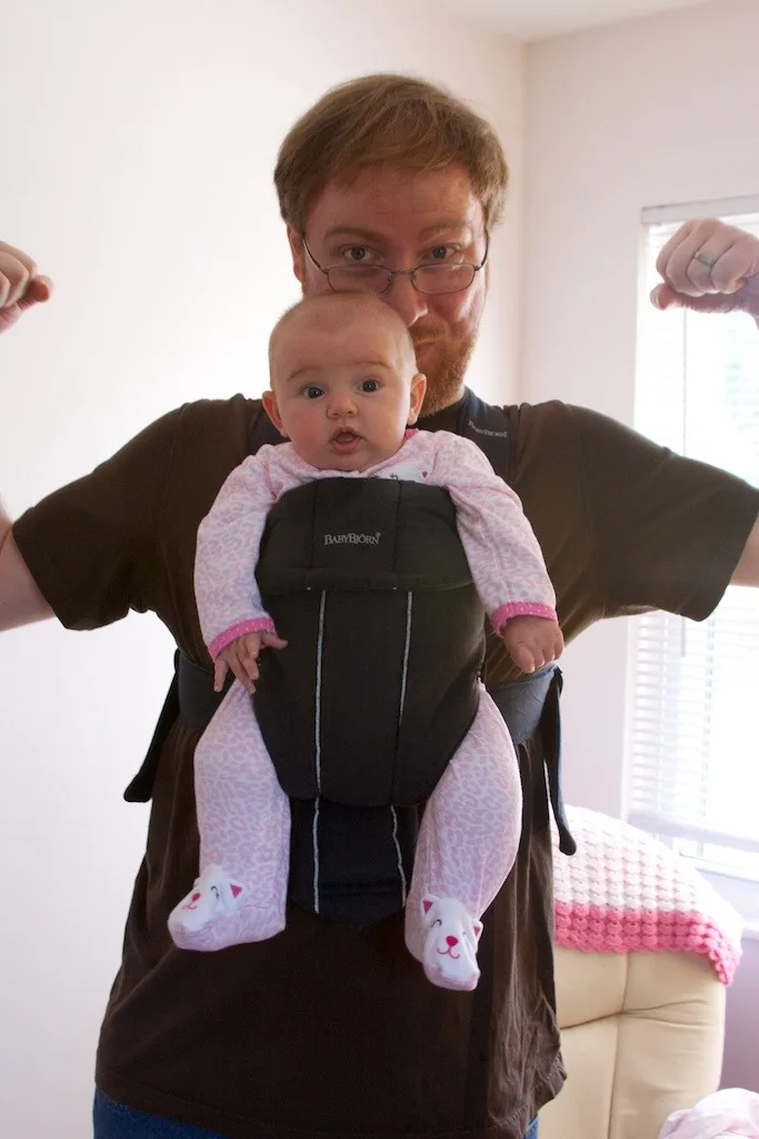 It’s been a while since we posted Abigail pictures. It’s amazing how quickly she’s changing.