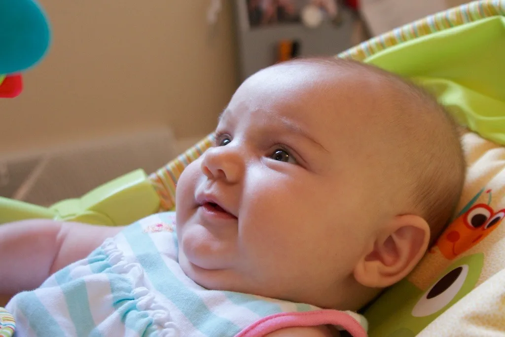 It’s been a while since we posted Abigail pictures. It’s amazing how quickly she’s changing.