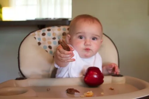 **The birthday girl**

Likes steak… a lot.  

But is still willing to share.  

Is apprehensive about singing birthday candles.

And likes her new telephone toy.