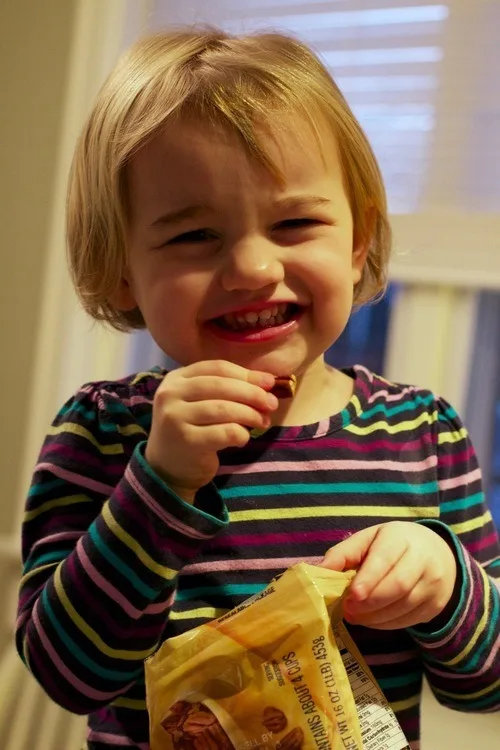 **Abby smile**

This is the kind of face Abby makes when you point a camera at her and say “smile.”