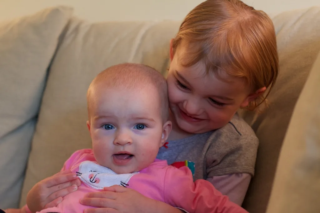 6 months old already! Our Josie weighs 17.6 pounds (is in the 77th percentile) and is 26.75 inches tall (80%). Gwen weighs 16.49 pounds (57%) and is 26.5 inches tall (73%). Pretty awesome, especially for twins! More importantly, as Abby said tonight: “they’ll be chasing after me soon.”