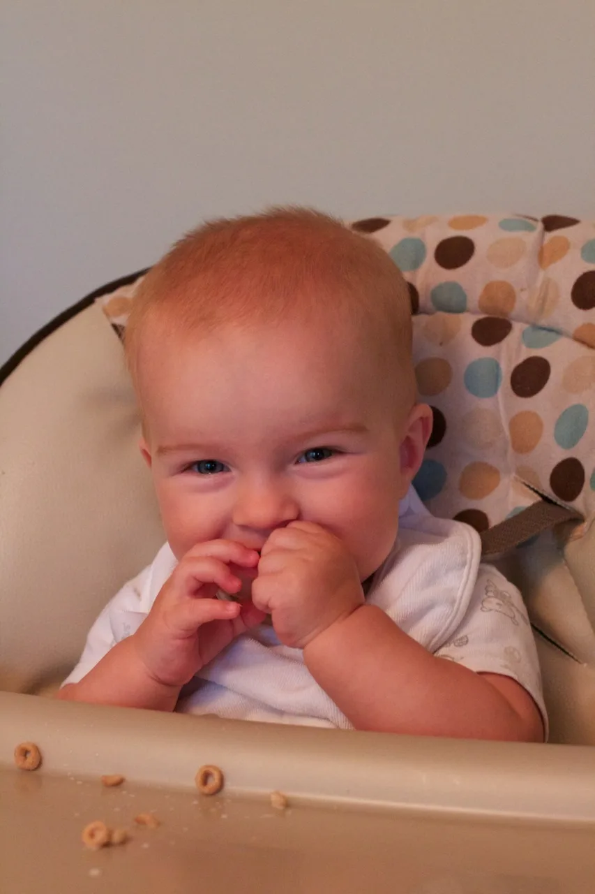 Cheerios! Breakfast time at our house just got more interesting.