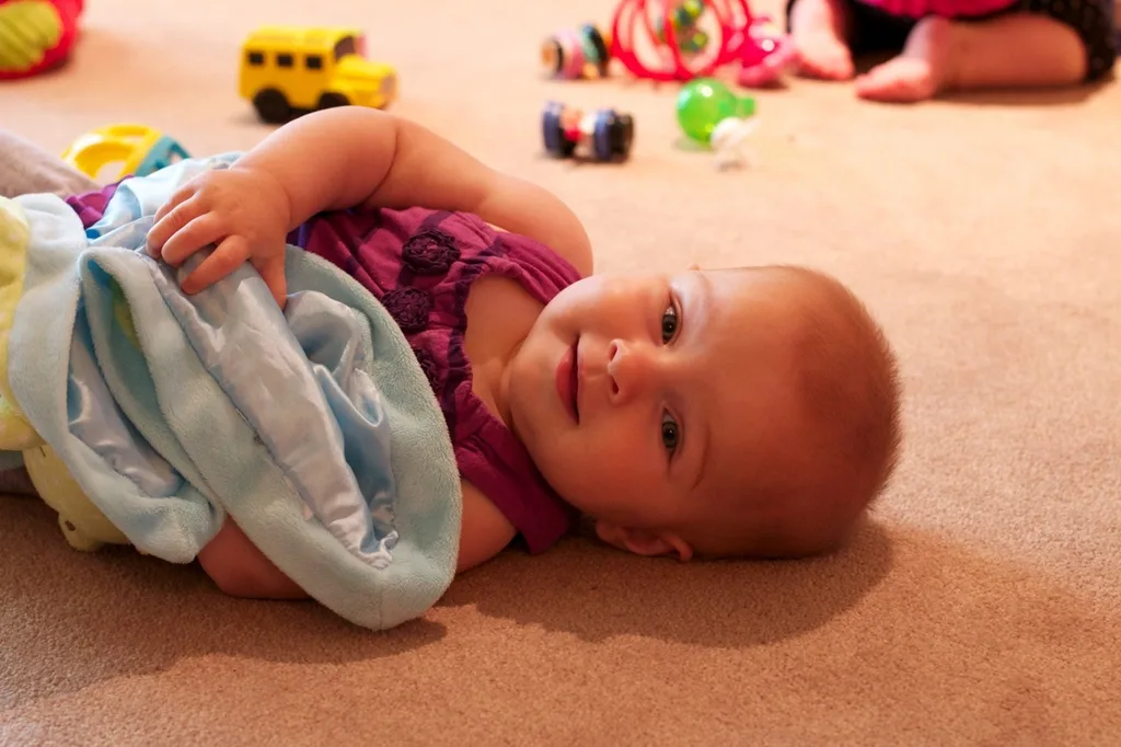 Eight and a half months old! Lots of baby talk (“ma!”) and crawling (attempts by Gwen and rapid acceleration by Josie). Favorite foods right now are cheese and bananas.