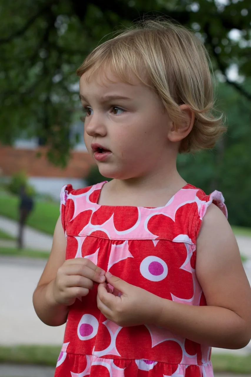 Beautiful girls on a beautiful day.
