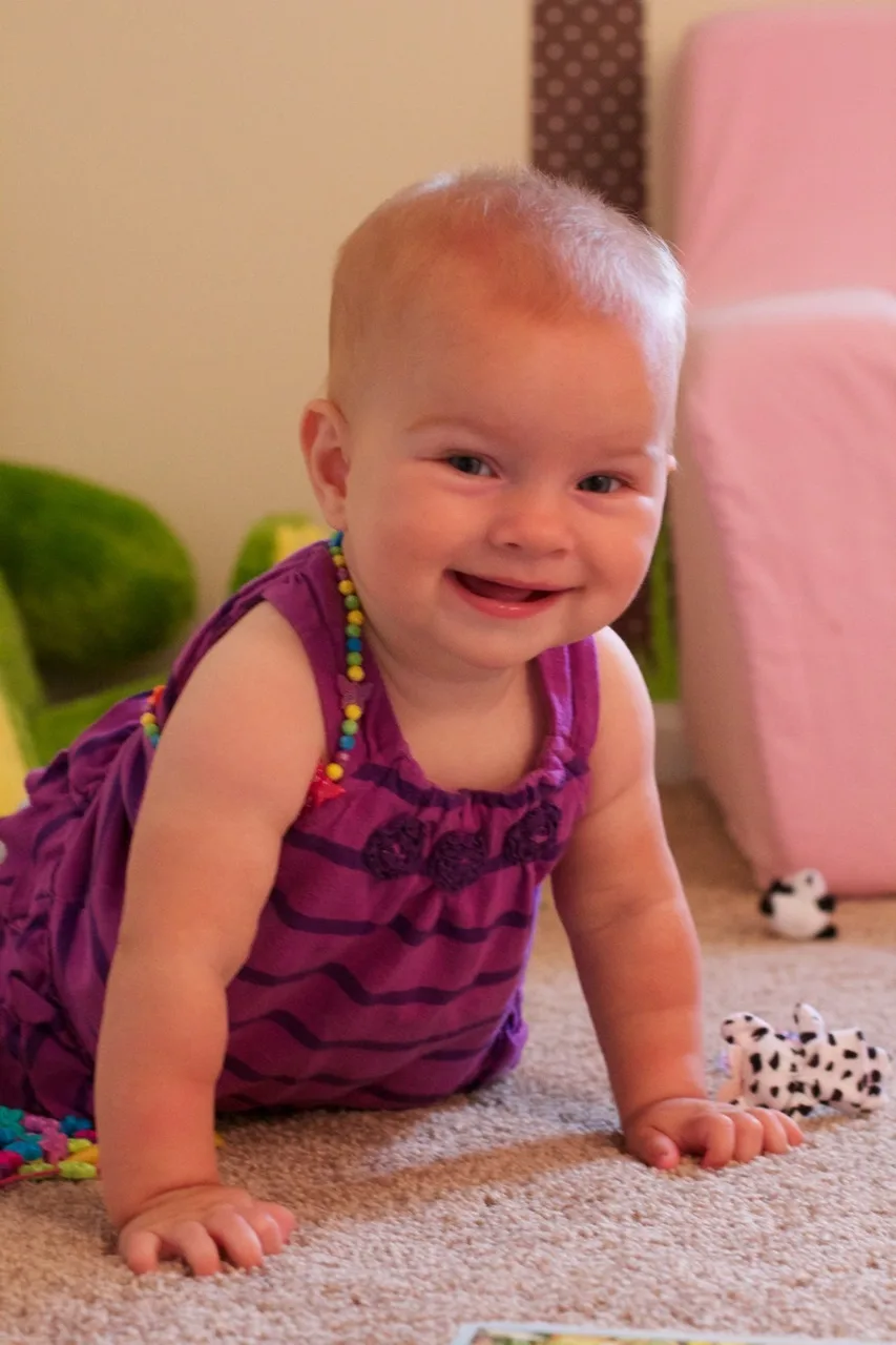 Nine months old today!