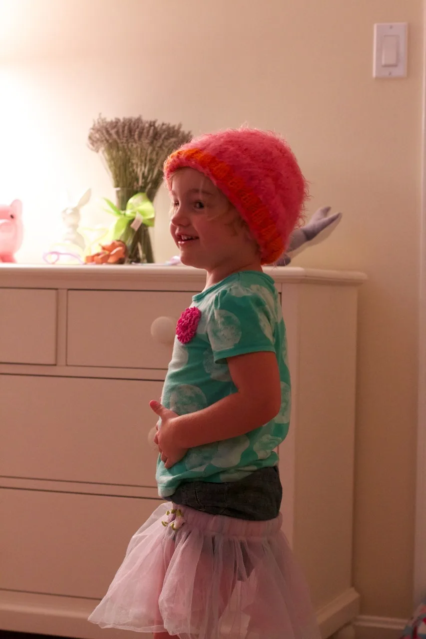 Abby had a fun time with Auntie Mel today.