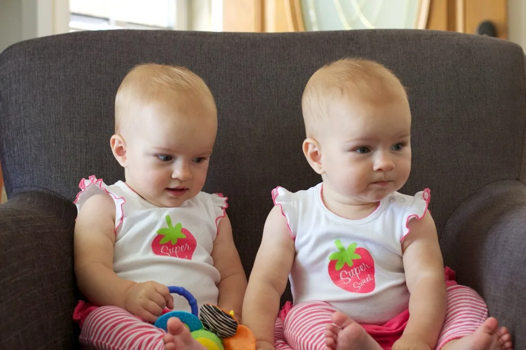 Our Gwen is crawling like a pro now too! Josie follows Abby around, and Gwen follows Josie. Somehow they all usually end up in the same room. Gwen also pulled herself up into a standing position for the first time yesterday. She was so proud. And, Josie climbed halfway up the stairs today.