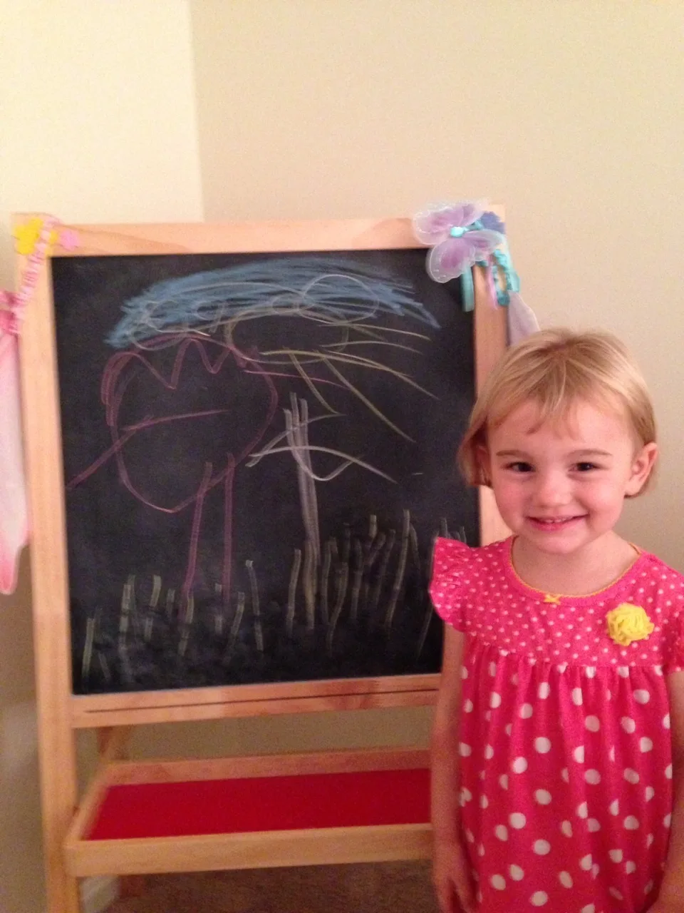 The artist and her work