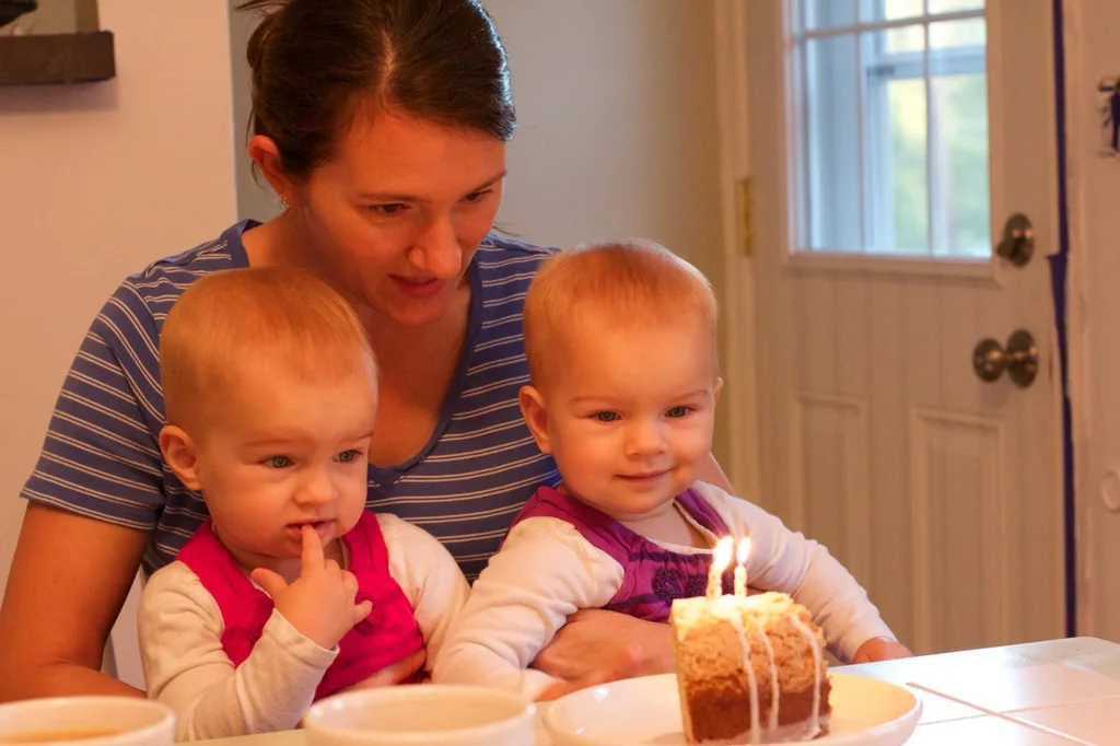 Our sweet baby girls are one year old already!