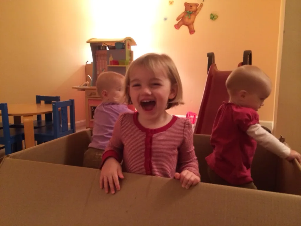 Thank you Amazon for providing endless fun (and diapers).