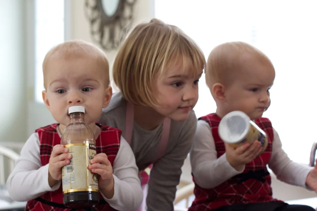 John had lots of help making “man crepes” for lunch. Everyone enjoyed eating them just as much as they enjoyed making them.