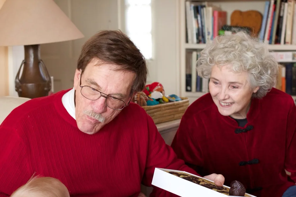 We greatly enjoyed a nice long visit with Grandma and Grandpa Moose at their house on Christmas Day.