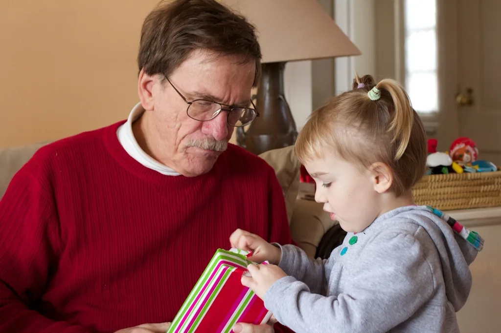 We greatly enjoyed a nice long visit with Grandma and Grandpa Moose at their house on Christmas Day.