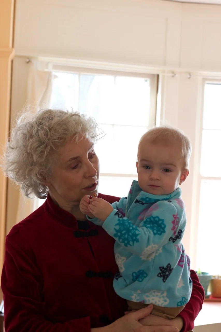 We greatly enjoyed a nice long visit with Grandma and Grandpa Moose at their house on Christmas Day.