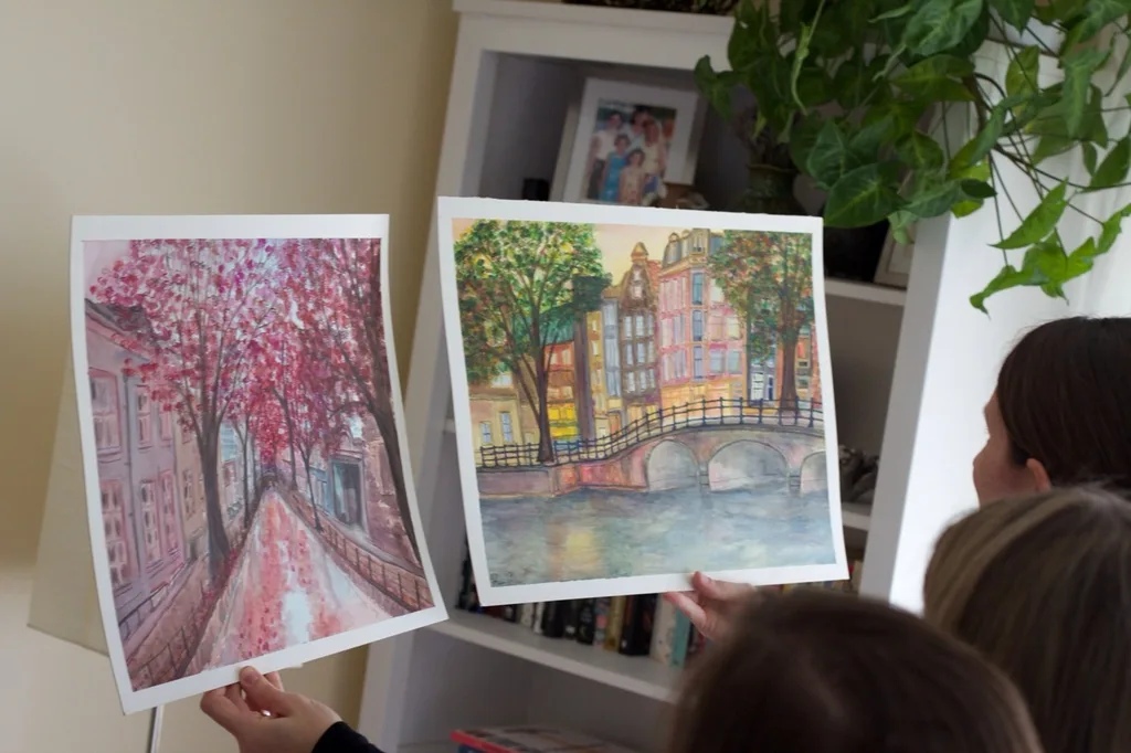 The Christmas spirit just keeps on going around our house! We enjoyed a nice visit and some exchanging of gifts with my sisters, Uncle Ben, and my mom today.