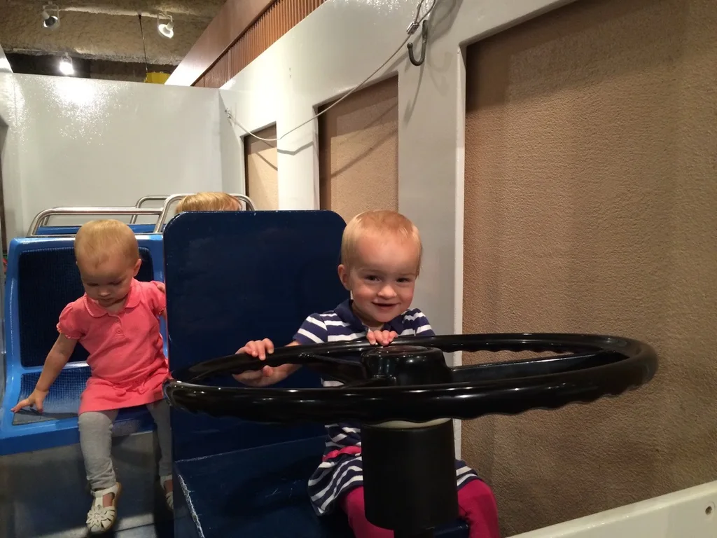 One day, I’ll be able to take them to the Museum Center by myself. One day… Today was not that day. I think the girls had fun with me and Grandma Susan.