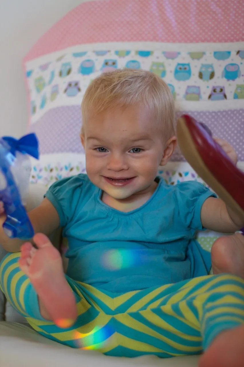 I asked Gwen to smile and she gave me these winners.