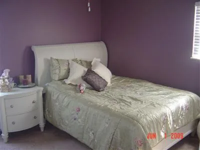 Here are the photos from the listing for our house when we bought it in 2010. I certainly don’t miss the dark colors and the famous “banana boat” fan. It’s amazing to look back and think about all the changes we made since then. Some highlights:

*   painted every room
*   replaced all the carpet
*   replaced every light fixture and outlet
*   replaced every door knob and hinge
*   added window trim in the bedrooms and kitchen
*   updated the deck

We came a long way!