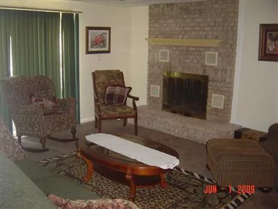 Here are the photos from the listing for our house when we bought it in 2010. I certainly don’t miss the dark colors and the famous “banana boat” fan. It’s amazing to look back and think about all the changes we made since then. Some highlights:

*   painted every room
*   replaced all the carpet
*   replaced every light fixture and outlet
*   replaced every door knob and hinge
*   added window trim in the bedrooms and kitchen
*   updated the deck

We came a long way!