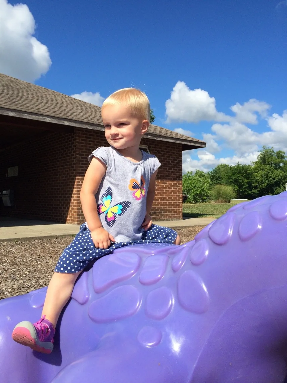 Two parks in two days! We’re loving this nice weather.