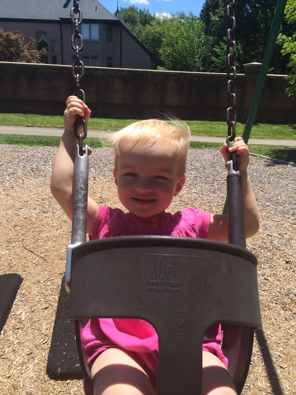 Two parks in two days! We’re loving this nice weather.