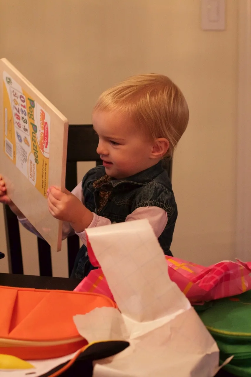 A week after the birthday fun, but here are some pictures of the 2 year olds.