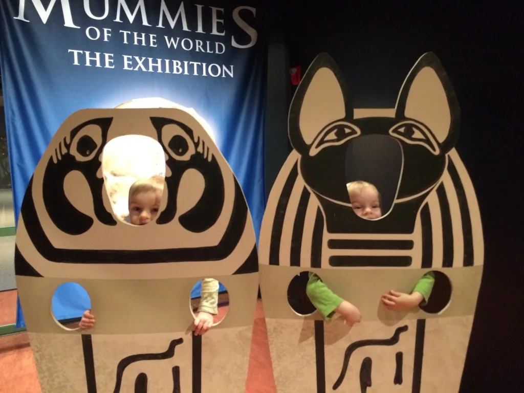 I took the girls to the Museum Center all by myself this morning! They had fun, and I didn’t lose my mind.