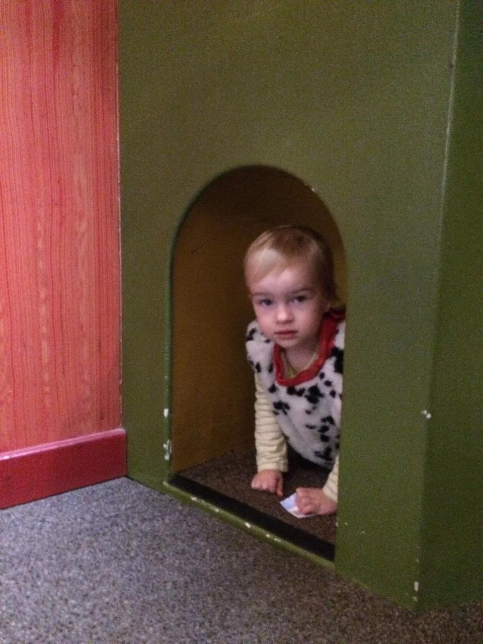 I took the girls to the Museum Center all by myself this morning! They had fun, and I didn’t lose my mind.