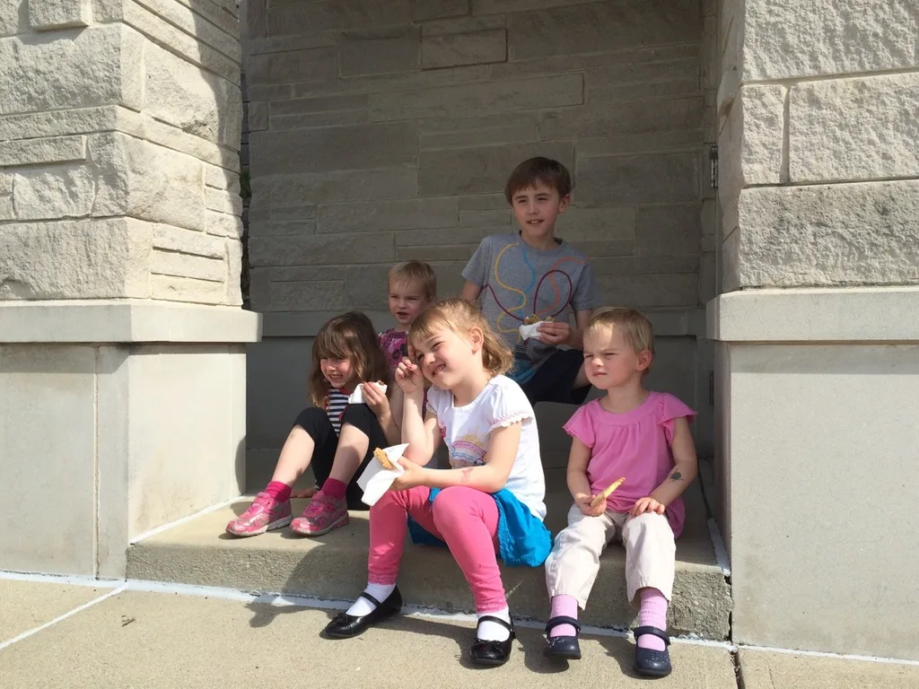 Enjoying a Peanut Butter and Jam concert with friends and splashing around in a sprinkler = a pretty good day!