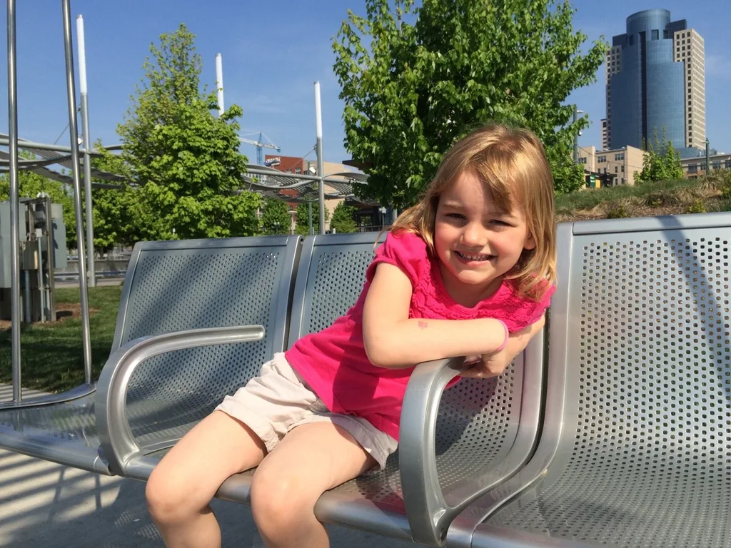 Abby and I had lots of fun exploring Smale Riverfront Park this morning. We’re looking forward to the new playground and carousel opening soon.