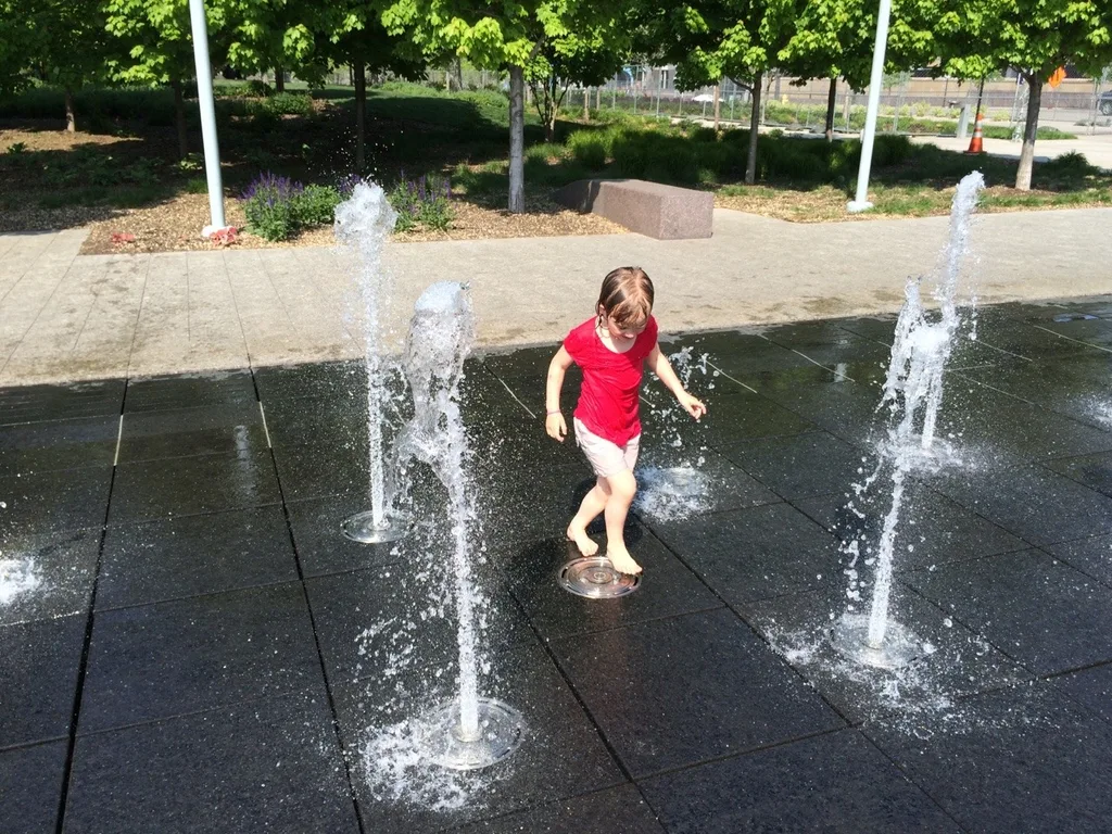 Abby and I had lots of fun exploring Smale Riverfront Park this morning. We’re looking forward to the new playground and carousel opening soon.