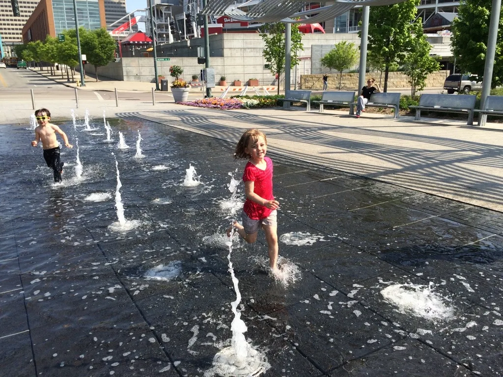 Abby and I had lots of fun exploring Smale Riverfront Park this morning. We’re looking forward to the new playground and carousel opening soon.