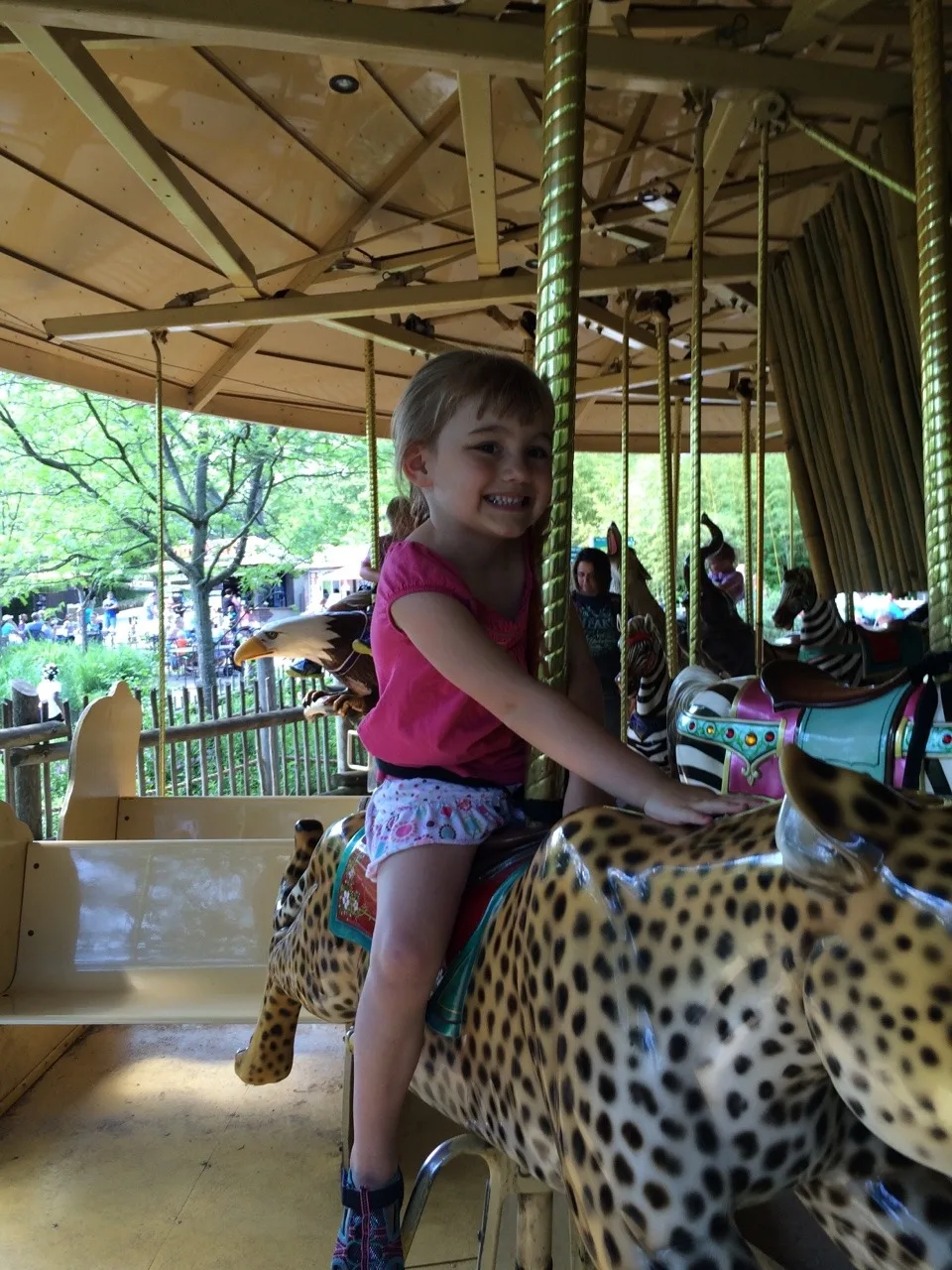 Mama and Abby morning at the Zoo.
