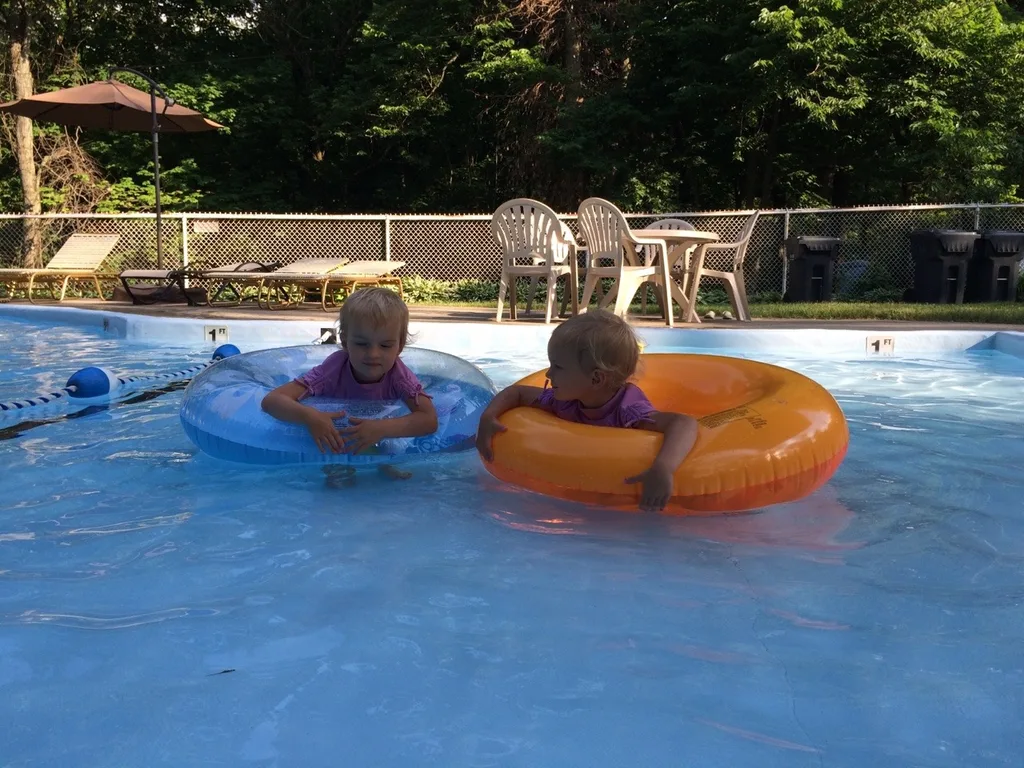 Our fifth trip to the pool during opening week. I think the theme for our summer has been set. Want to join us?