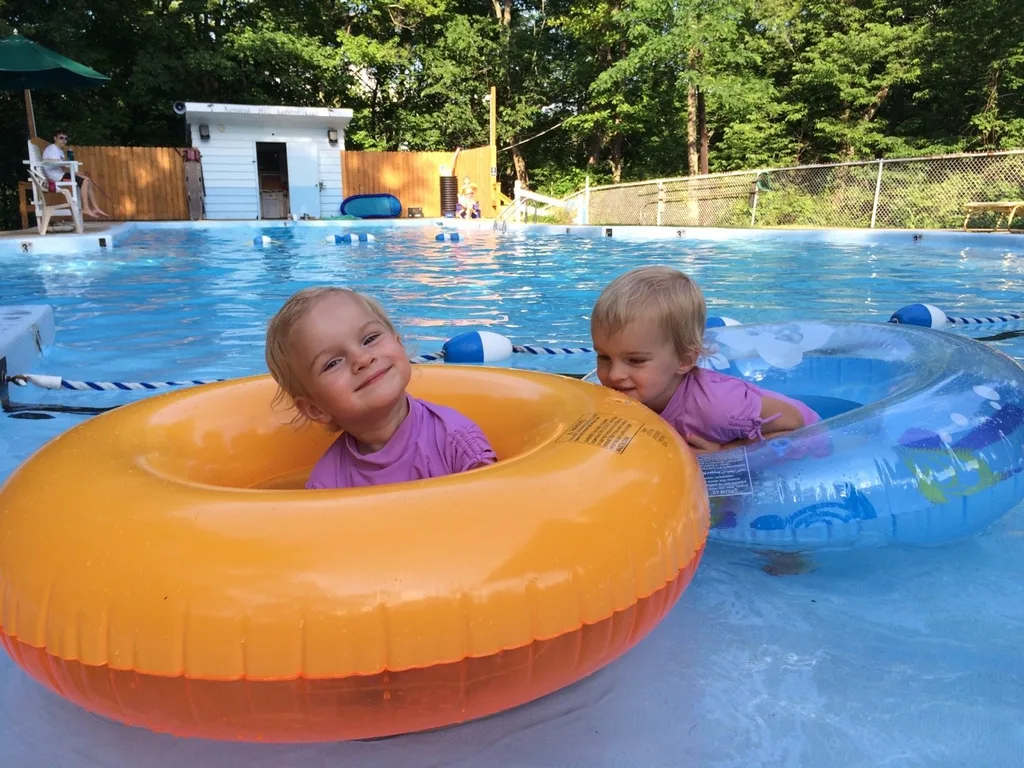 Our fifth trip to the pool during opening week. I think the theme for our summer has been set. Want to join us?