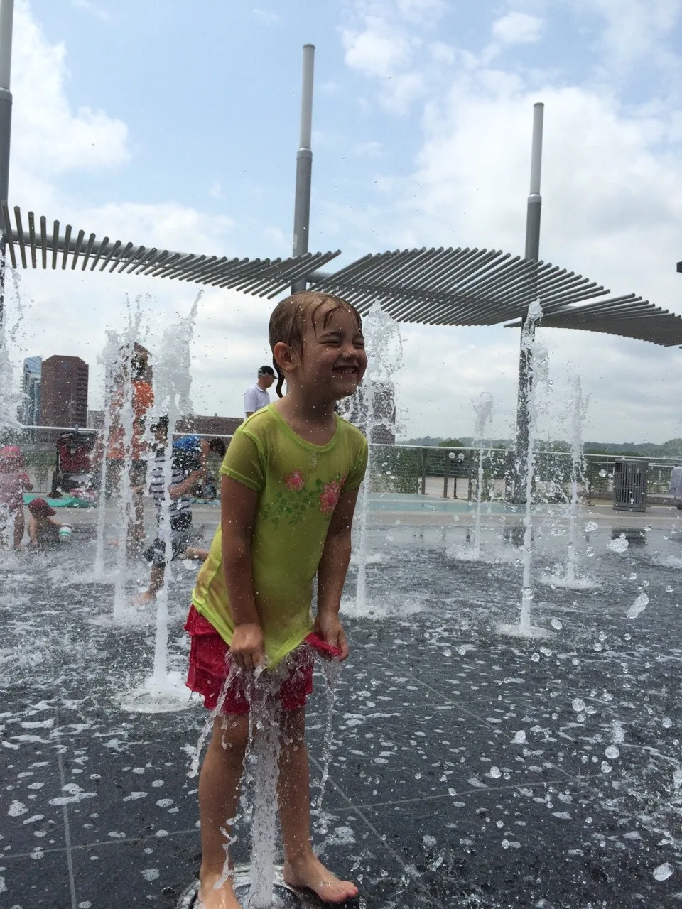 We had a great time this morning visiting the new carousel, playground, and fountain at Smale Riverfront Park. I’m so impressed by our new parks!