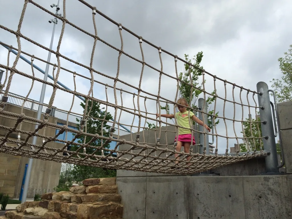 We had a great time this morning visiting the new carousel, playground, and fountain at Smale Riverfront Park. I’m so impressed by our new parks!