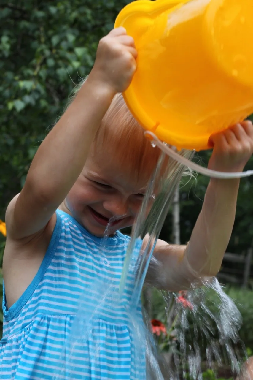 Rain, rain go away! We want to have fun like this again!