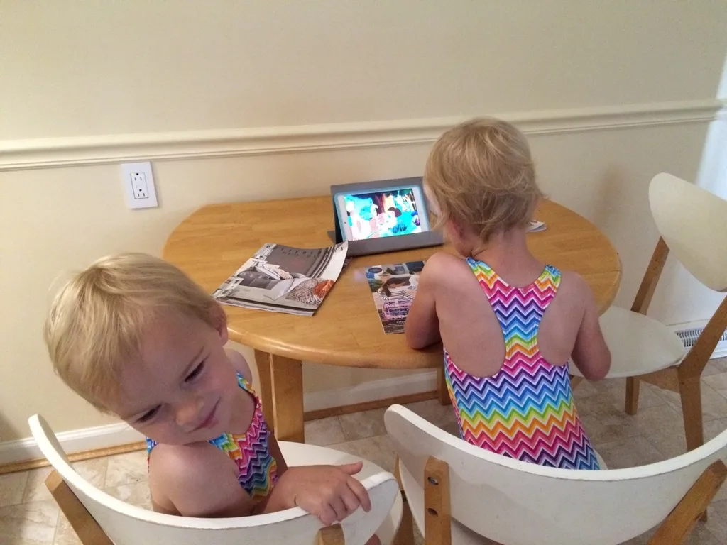 Buy them new swimsuits, and guess what they want to wear first thing in the morning?