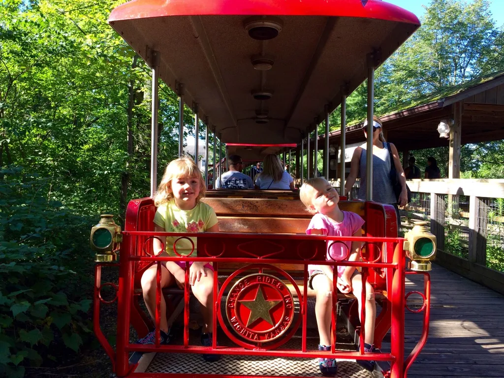 Our first out-of-town trip with all three girls was a big success. We drove to Columbus, stayed at a hotel, went swimming, and went to the Columbus Zoo.

Even though the hotel’s pool was filled almost entirely with chlorine and the zoo had more rides and souvenir stalls than animals, we had a blast. Our girls really enjoyed the adventure.

We’re already looking forward to our next trip in September.