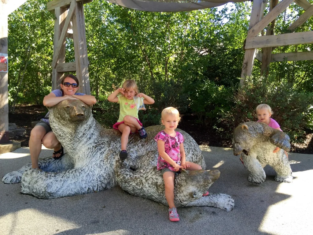 Our first out-of-town trip with all three girls was a big success. We drove to Columbus, stayed at a hotel, went swimming, and went to the Columbus Zoo.

Even though the hotel’s pool was filled almost entirely with chlorine and the zoo had more rides and souvenir stalls than animals, we had a blast. Our girls really enjoyed the adventure.

We’re already looking forward to our next trip in September.