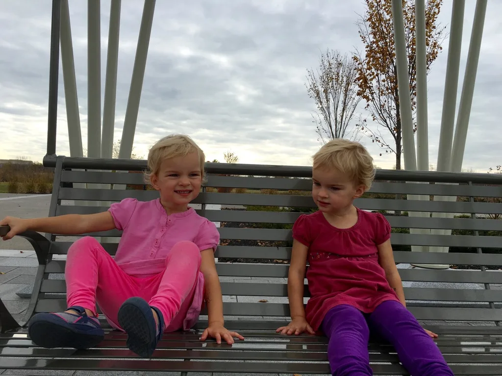 “This is a cool park, Mom!”

Once again, Summit Park was a hit this morning. Great day for it too – seventy degrees in November!