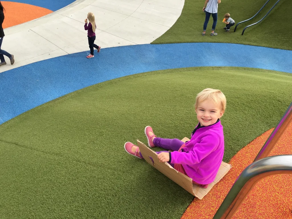 “This is a cool park, Mom!”

Once again, Summit Park was a hit this morning. Great day for it too – seventy degrees in November!