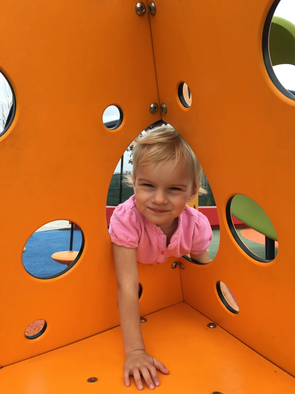 “This is a cool park, Mom!”

Once again, Summit Park was a hit this morning. Great day for it too – seventy degrees in November!