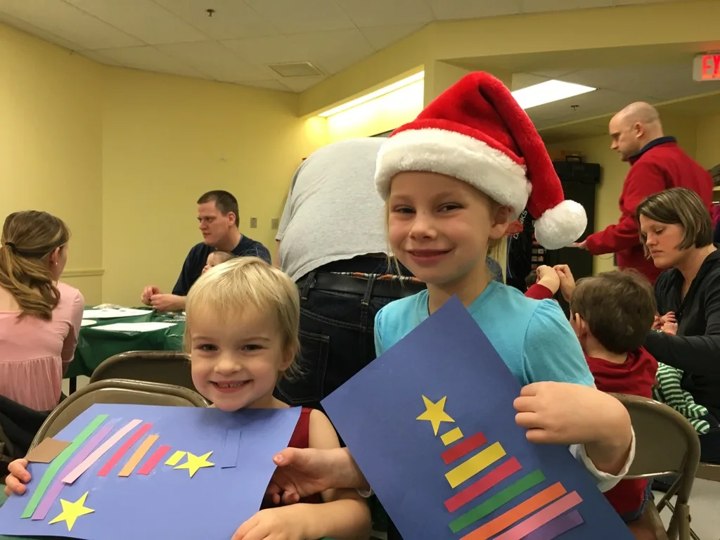 What a great day! It started with craft fun at the Madeira Moms kids holiday party. Free carriage rides through the business district, and free hot chocolate by a fire followed that. St. Nicolas later delivered treat bags to all the kids in the neighborhood. And now, as I type this, all three of our girls are playing at a friend’s house. Gosh, I love living in Madeira!