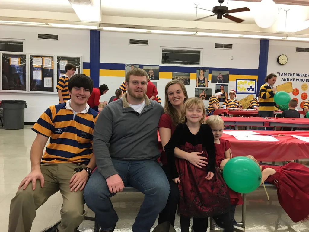 Family fun at the Moeller Rugby breakfast with Santa!