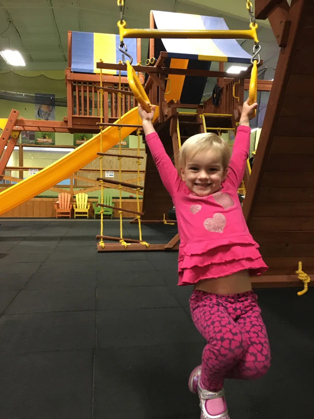 Recreations Outlet is always fun, but we especially enjoy it when it’s not crowded on a Madeira Moms play date morning (last Friday).